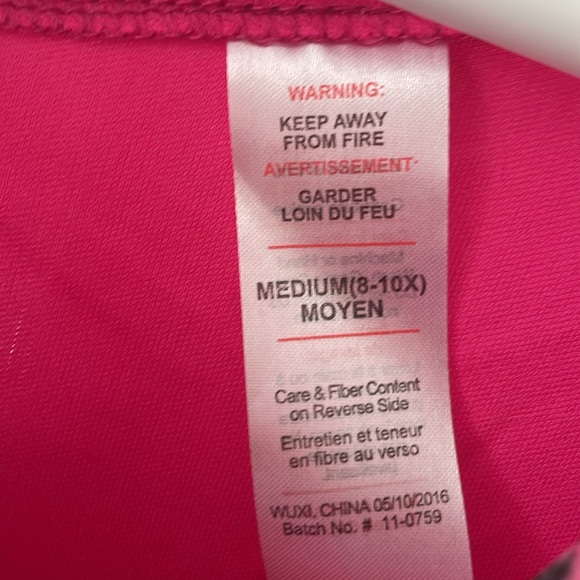 Girls Pink Halloween Costume Size M - Picture 5 of 5